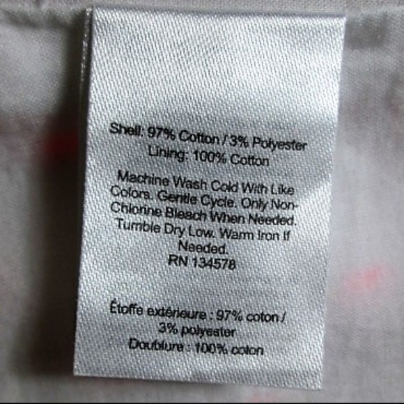 VINEYARD VINES WOMENS Sz 6 PLEATED BACK TOP (U)E1 - Picture 7 of 7